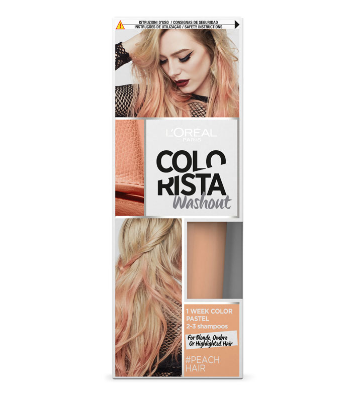 Loreal Paris Colorista Washout Peach Hair