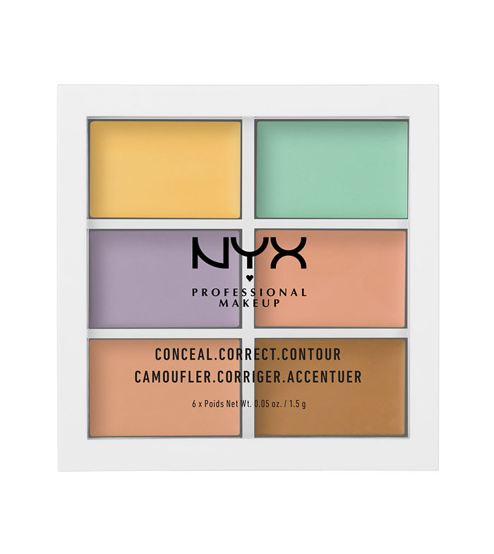 Comprar Nyx Professional Makeup - Palette Conceal Correct Contour - 3CP04:  Corrector de Tono de Piel