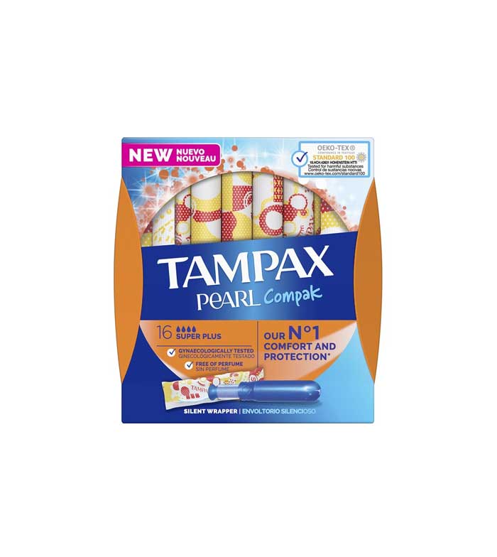 Comprar Tampax - tampões super plus Pearl Compak - 16 unidades