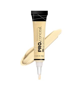 L.A. Girl - Corretivo líquido Pro Concealer HD High-definition - CTGC995 Light Yellow