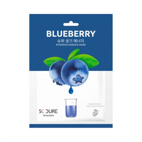 Jkosmec - *5C Cure* - Máscara facial iluminadora - Blueberry