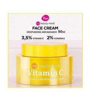 7DAYS - *My Beauty Week* - Creme facial dia e noite Vitamin C