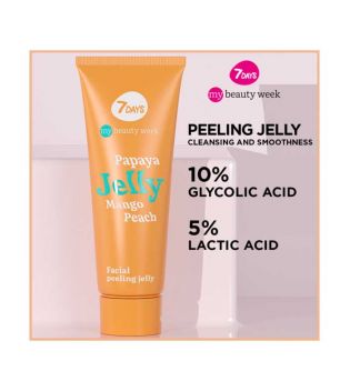 7 Days - *My Beauty Week* - Esfoliante Enzimático para o Rosto Jelly