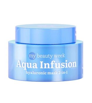 7DAYS - *My Beauty Week* - Máscara Facial Hidratante 2 em 1 Aqua Infusion