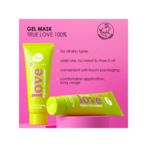 7DAYS - *My Beauty Week* - Máscara Facial Hidratante True Love