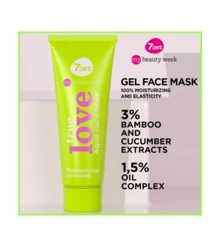 7DAYS - *My Beauty Week* - Máscara Facial Hidratante True Love