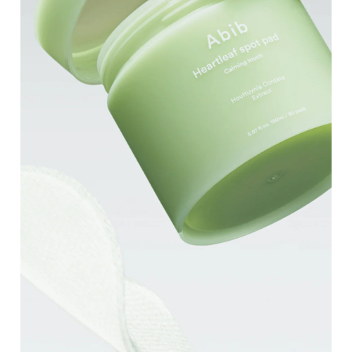 Abib - Almofadas de limpeza Heartleaf Spot para toque calmante - Heartleaf Spot Pad Calming Touch