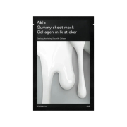 Abib - Máscara facial Gummy Sheet Mask - Collagen Milk Sticker