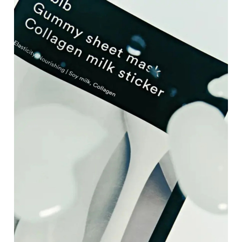 Abib - Máscara facial Gummy Sheet Mask - Collagen Milk Sticker