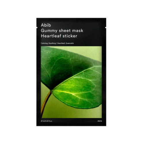 Abib - Máscara facial Gummy Sheet Mask - Heartleaf Sticker