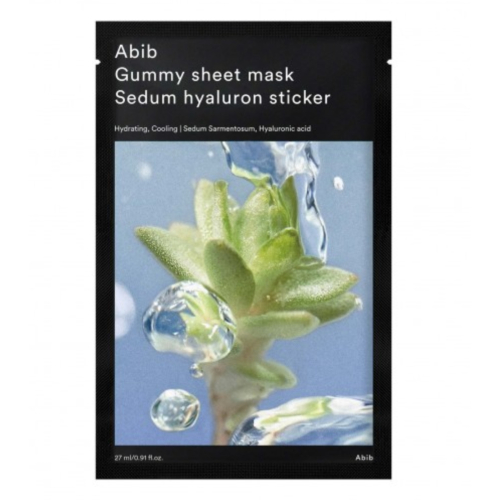 Abib - Máscara facial Gummy Sheet Mask - Sedum Hyaluron Sticker