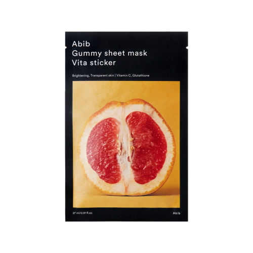 Abib - Máscara facial Gummy Sheet Mask - Vita Sticker
