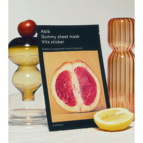 Abib - Máscara facial Gummy Sheet Mask - Vita Sticker
