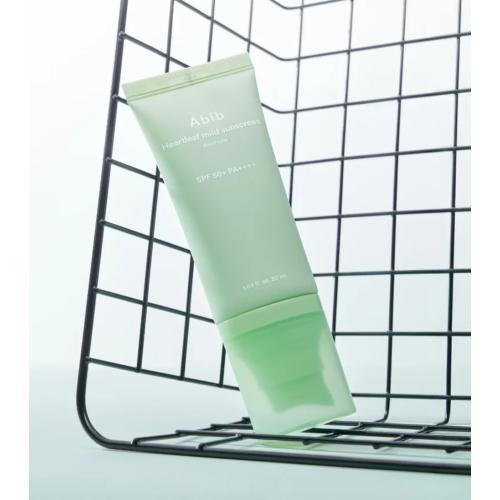 Abib - Protetor solar facial Heartleaf Mild SPF50+ PA++++