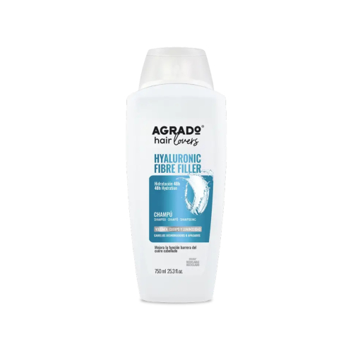 Agrado  - Shampoo Hyaluronic fibre filler - Cabelos desidratados ou opacos