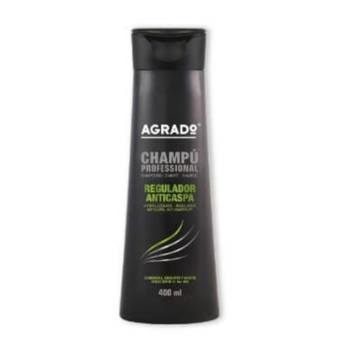 Agrado - Shampoo  profissional regulador de caspa - 400ml
