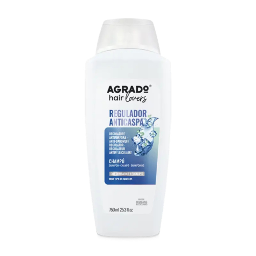 Agrado - Shampoo  profissional regulador de caspa - 750ml
