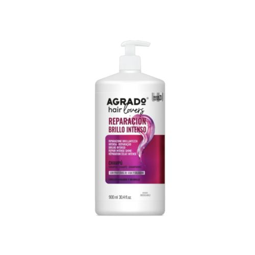 Agrado  - Shampoo reparador de brilho intenso - Cabelos opacos e sem brilho