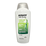 Agrado - Shampoo de uso frequente para cabelos oleosos - 750ml