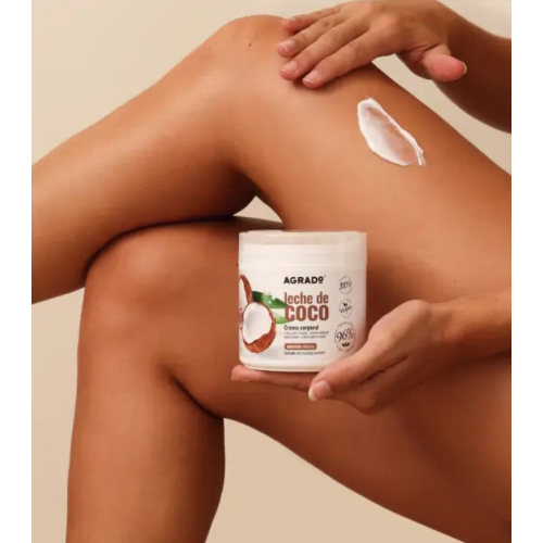 Agrado  - Creme Corporal de Leite de Coco - Nutrição Intensa