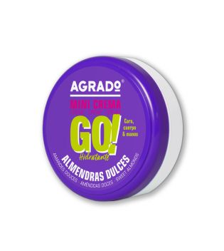 Agrado - Creme hidratante mini GO! - Amêndoas Doces