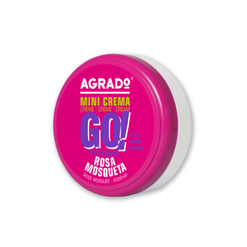 Agrado - Creme hidratante mini GO! - Rosa Mosqueta