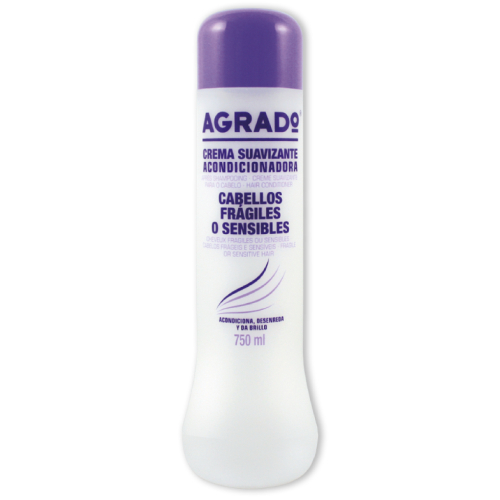 Agrado - Creme suavizante condicionador - Cabelos frágeis ou sensíveis