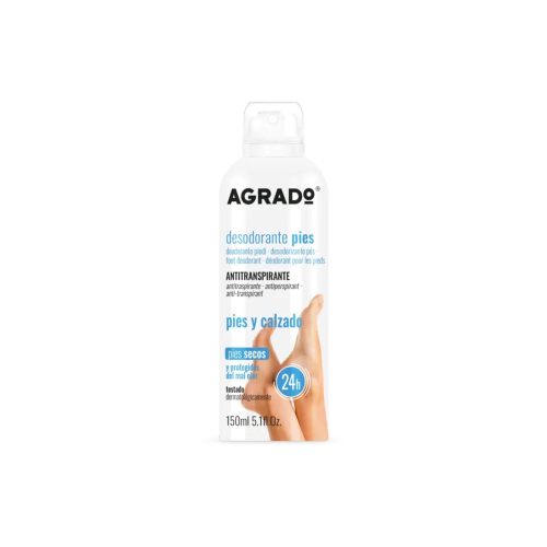 Agrado - Desodorante spray para pés e calçados