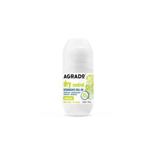 Agrado - Desodorante roll-on antitranspirante Dry Control