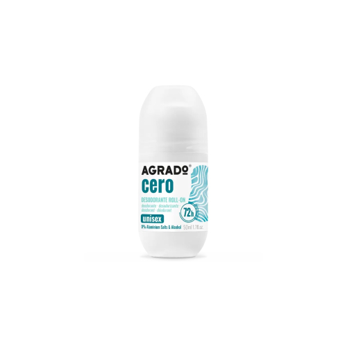 Agrado - Desodorante Roll-On Unissex Zero