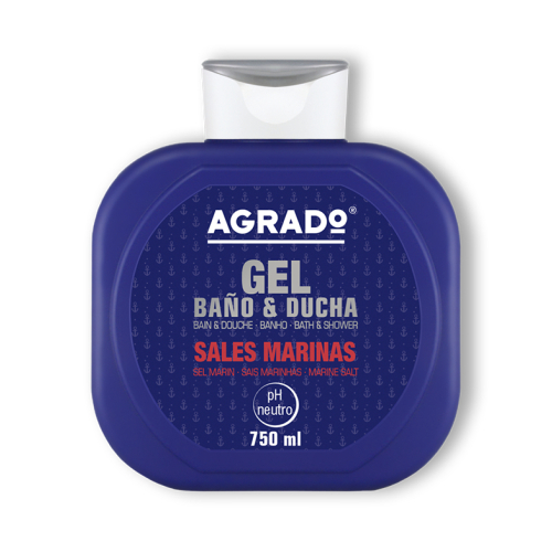 Agrado - Gel de banho e duche Sais Marinhos