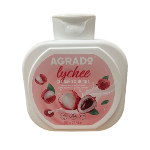 Agrado - Gel de Banho - Lychee