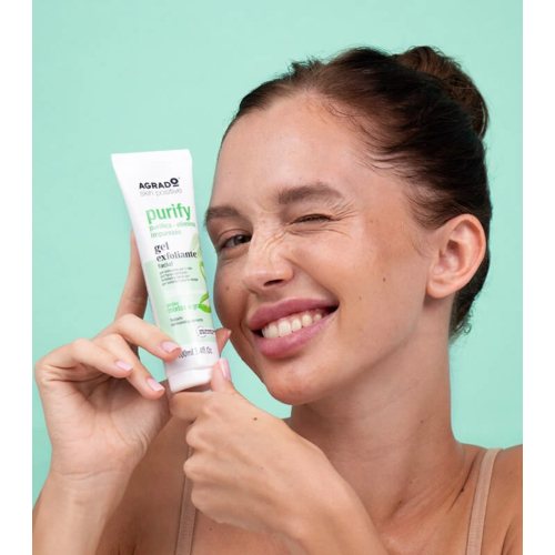 Agrado - Gel Esfoliante Facial Purify  - Pele Mista a Oleosa
