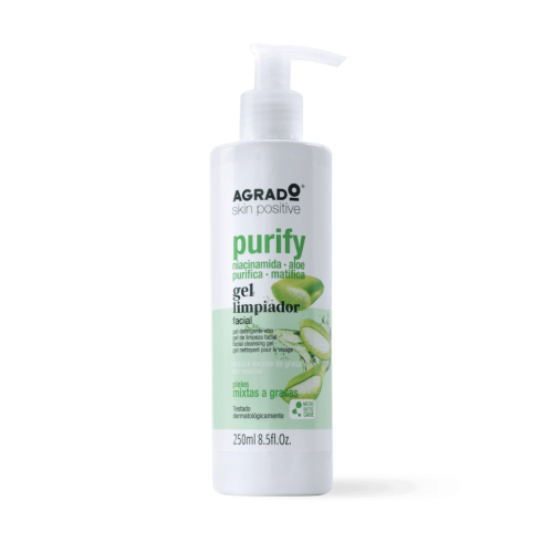 Agrado - Gel de Limpeza Facial Purify - Pele Mista a Oleosa