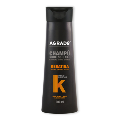 Agrado -  *Keratina* - Shampoo Profissional 400ml