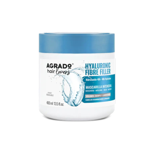 Agrado - Máscara Intensiva hyaluronic fibre filler - Cabelos desidratados ou opacos