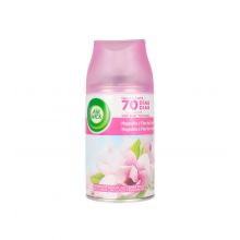 Air Wick - Recarga para Spray Ambientador Automático Freshmatic - Magnólia e Flor de Cerejeira