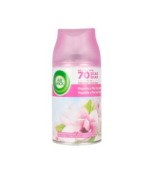Air Wick - Recarga para Spray Ambientador Automático Freshmatic - Magnólia e Flor de Cerejeira
