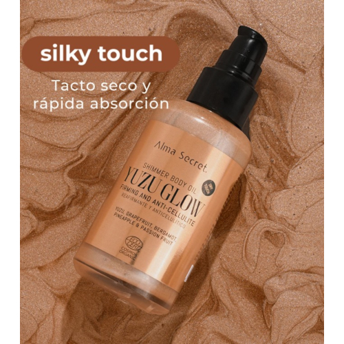 Alma Secret - Óleo corporal reafirmante e anticelulite com Shimmer Yuzu Glow