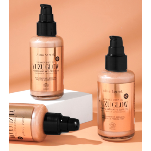 Alma Secret - Óleo corporal reafirmante e anticelulite com Shimmer Yuzu Glow