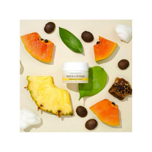 Alma Secret - Bálsamo Reparador para os Lábios Manuka Lip Balm - Abacaxi e Mamão