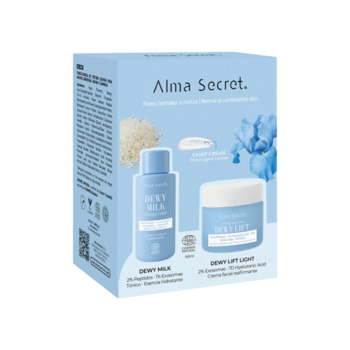 Alma Secret - Peito Mini Dewy Milk & Dewy Lift Light Cream - Pele normal a mista