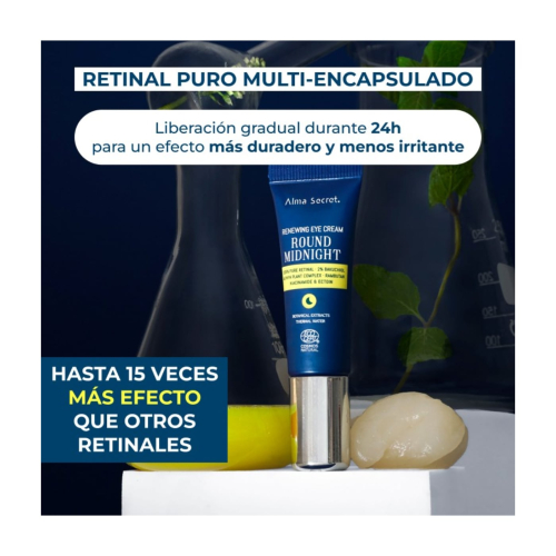 Alma Secret - Contorno de olhos com retinal Round Midnight