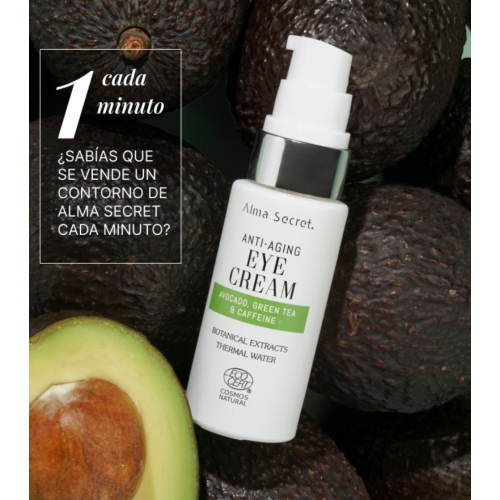 Alma Secret - Contorno de olhos multi-reparador e antienvelhecimento com abacate - 20ml