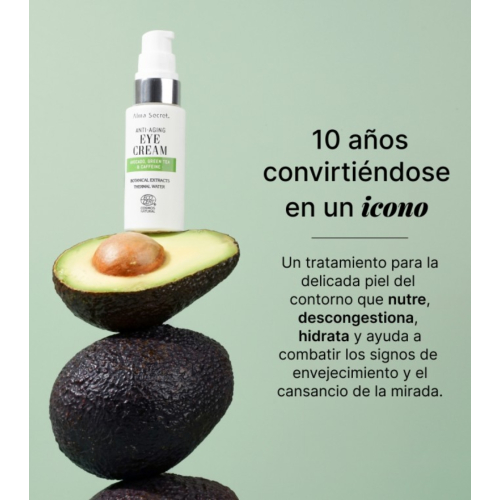 Alma Secret - Contorno de olhos multi-reparador e antienvelhecimento com abacate - 20ml