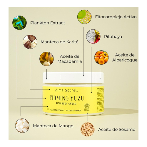 Alma Secret - Creme Corporal Hidratante Firming Yuzu