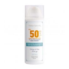 Alma Secret - Creme facial com alta proteção solar FPS50 para todos os tipos de pele