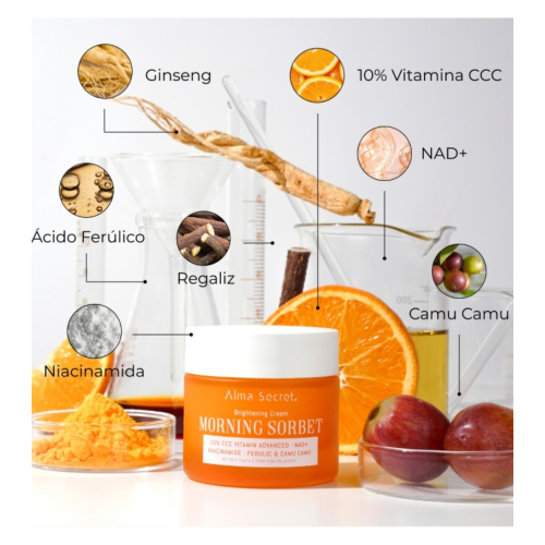 Alma Secret - Creme Facial Iluminador Morning Sorbet