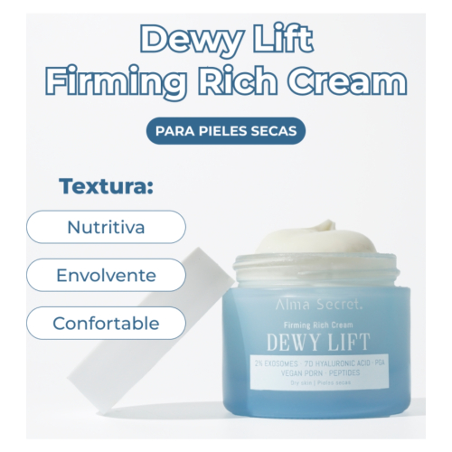 Alma Secret - Creme Facial Firmador Dewy Lift - Pele Seca