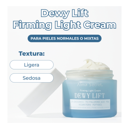 Alma Secret - Creme Facial Firmador Dewy Lift - Pele Normal a Mista